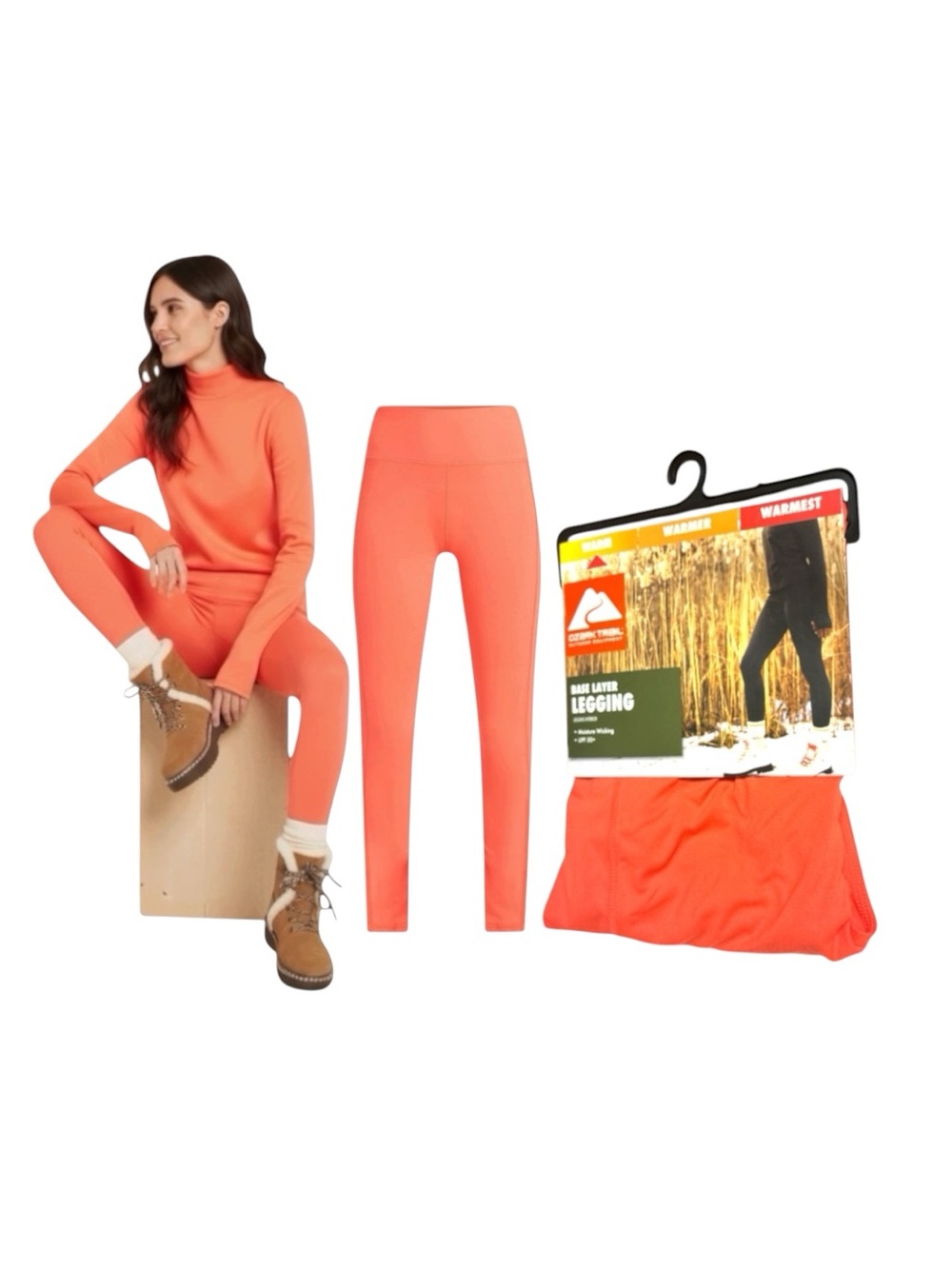 Ozark Trail Women's Cora-Zest Base Layer Leggings